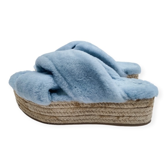 Miu Miu Shearling Espadrilles - Picture 4 of 8